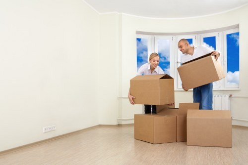 Man with van helping a local move in Boundsgreen