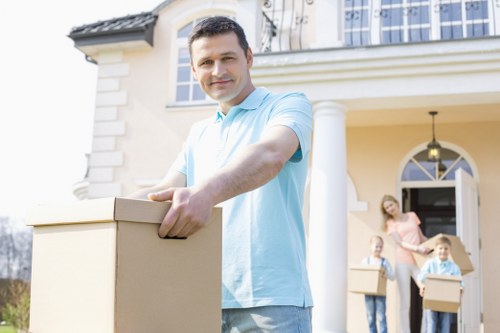 Local movers handling a residential move in Boundsgreen