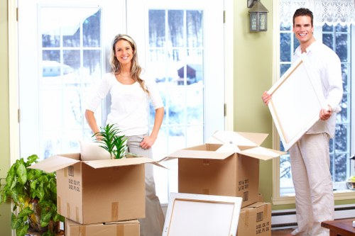 Local movers handling a residential relocation near Boundsgreen