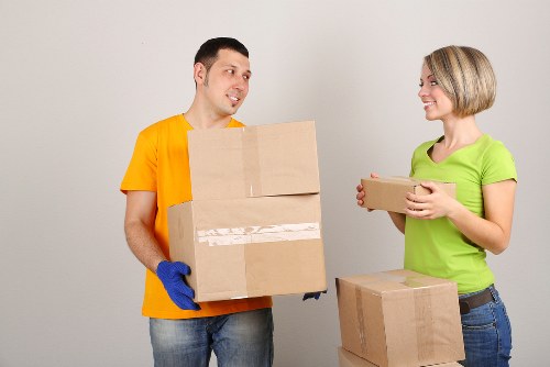Commercial furniture removal for an office in Boundsgreen