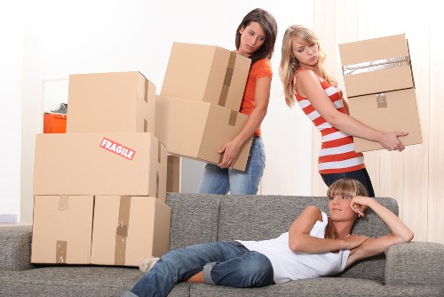 Removal van service supporting a home or office move in Boundsgreen