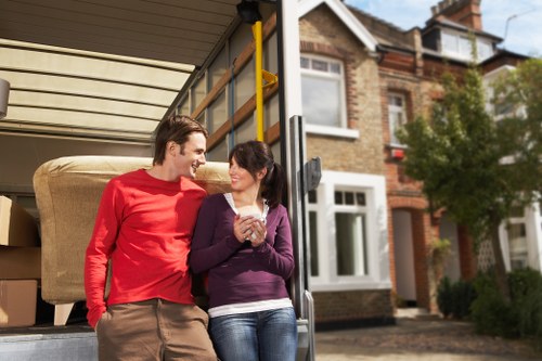 Navigating stairs and narrow access during furniture removals in Boundsgreen