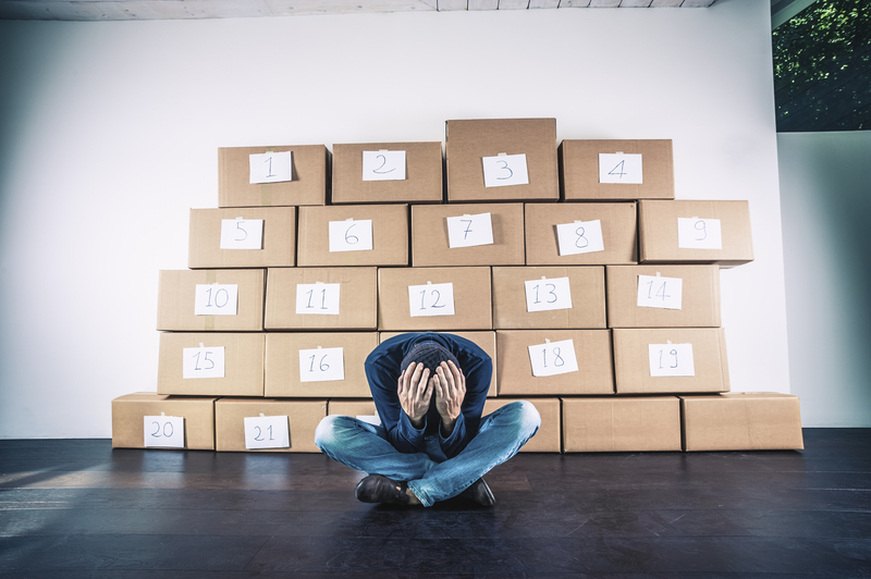 moving furniture boxes